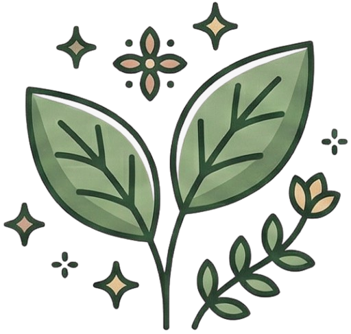 Decorative leaves illustration